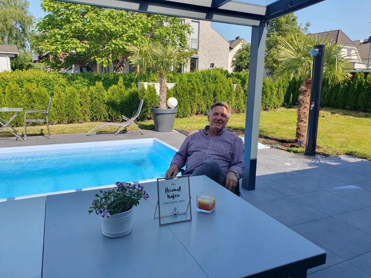 Grosszuegige Unterkunft Mit Terrasse Oberbrechen 外观 照片