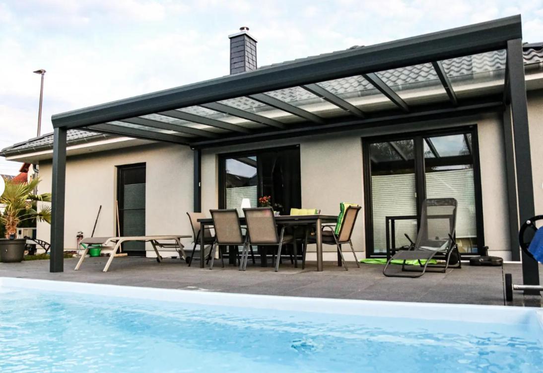 Grosszuegige Unterkunft Mit Terrasse Oberbrechen 外观 照片