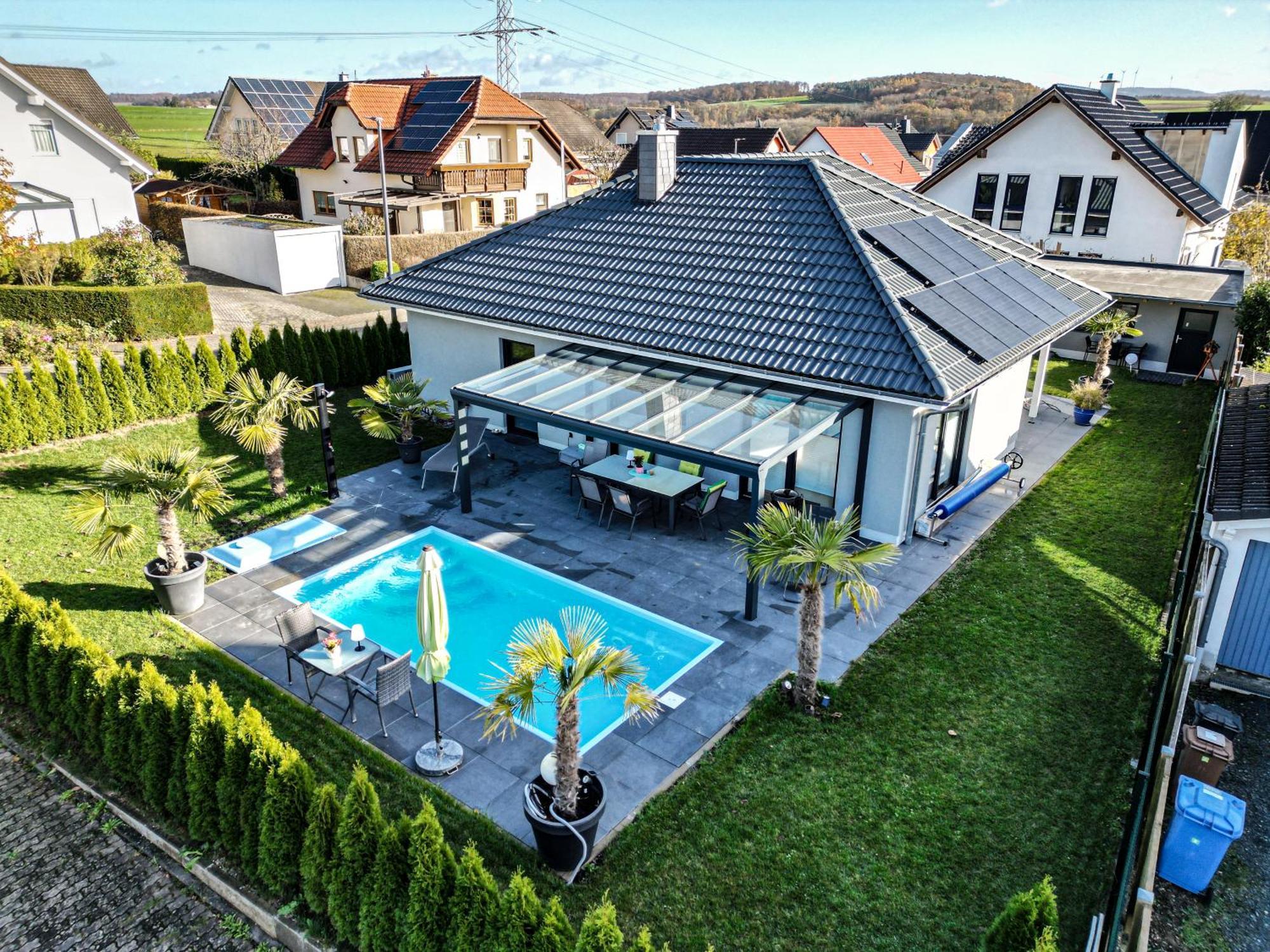 Grosszuegige Unterkunft Mit Terrasse Oberbrechen 外观 照片